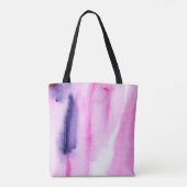 abstract hand made background with artistic waterc tote bag (Achterkant)