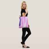 abstract hand made background with artistic waterc tote bag (Op model)