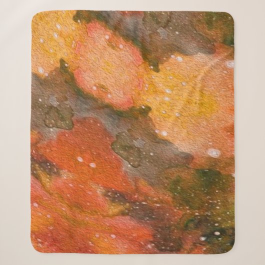 Abstract hand painted watercolor. Nice backgrounda Sherpa Deken (Voorkant)