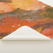 Abstract hand painted watercolor. Nice backgrounda Sherpa Deken (3/4)