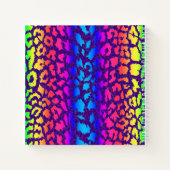 Abstract handboek voor kleurenafdrukken notitieboek (Achterkant)