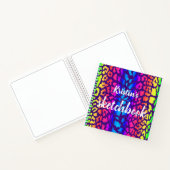 Abstract handboek voor kleurenafdrukken notitieboek (Binnen)