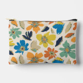 Abstract handgetekend boho bloempatroon etui (Voorkant)