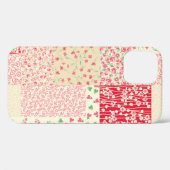 abstract handgetekend naadloos patchwerkpatroon me Case-Mate iPhone case (Achterkant (horizontaal))