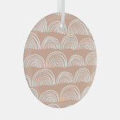 Abstract handgetekend naadloos patroon. glas ornament (Voorkant Rechts)