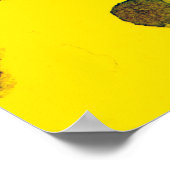 Abstract handgetrokken afbeelding met meerkleurige poster (Hoek)