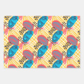 Abstract handig inpakpapier vel (Voorkant)