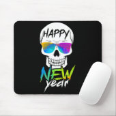 Abstract Happy New Skull Year Muismat (Met muis)