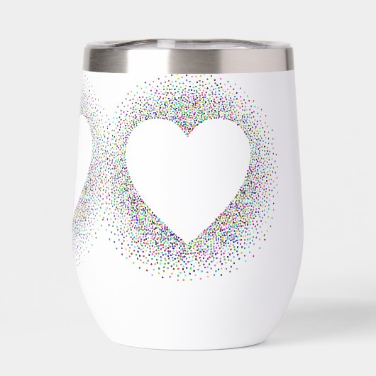 Abstract hart (Achterkant)