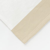 Abstract hart fleece deken (Hoek)