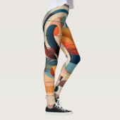 Abstract hart leggings (Rechts)