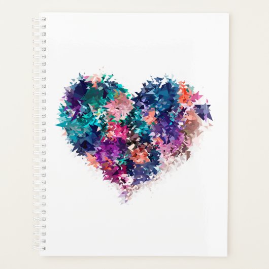 Abstract hart planner (Voorkant)