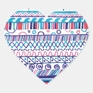 Abstract Hart Sticker