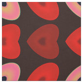 Abstract hartenpatroon stof (Swatch)