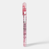 Abstract Hartpatroon – Elegante iPhone 16 Hoes (Achterkant / Links)