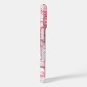 Abstract Hartpatroon – Elegante iPhone 16 Hoes (Achterkant / Rechts)