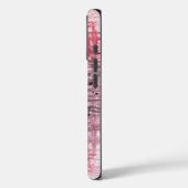 Abstract Hartpatroon – Elegante iPhone 16 Pro Hoes (Achterkant / Links)