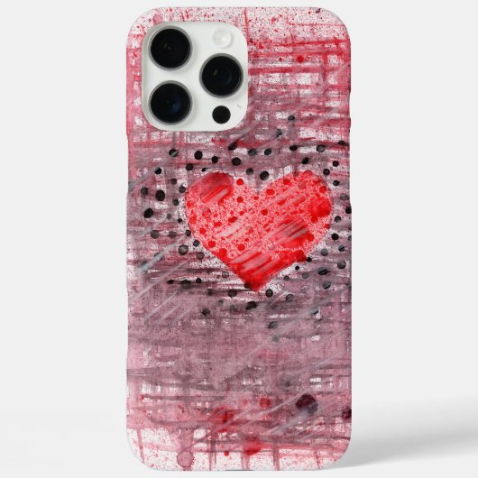 Abstract Hartpatroon – Elegante iPhone 16 Pro Max Case-Mate iPhone Case (Achterkant)