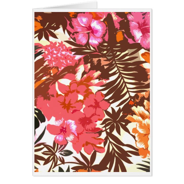 Abstract Hawaiian Pattern (Voorkant)
