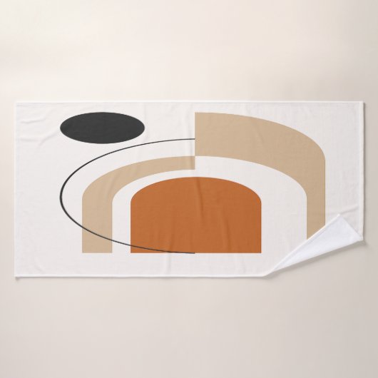 Abstract Hedendaags Badhanddoek (Badhanddoek)