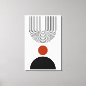 Abstract hedendaagse moderne middeleeuwse moderne canvas afdruk (Voorkant)