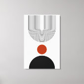 Abstract hedendaagse moderne middeleeuwse moderne canvas afdruk (Voorkant)