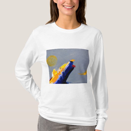 abstract heelal t-shirt (Voorkant)