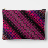 Abstract heet roze patroon etui (Voorkant)