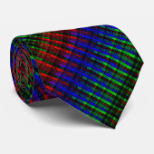 Abstract, helder, zomer, elegant, gebrand, multico stropdas (Opgerold)