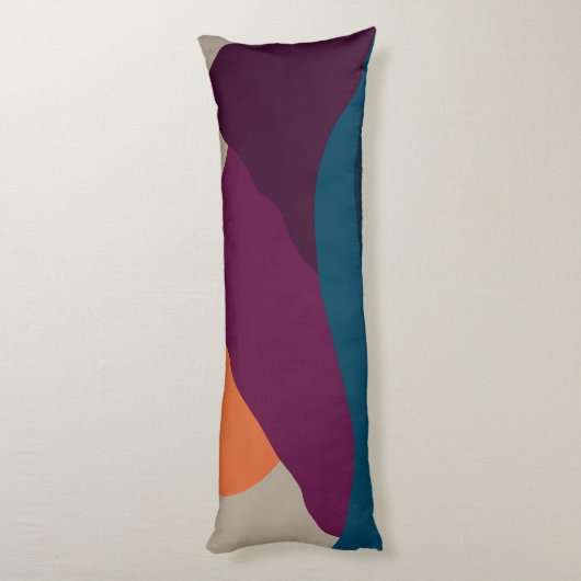 Abstract Herfst Autumn Mountain Landscape Sunset Lichaamskussen (Achterkant (Verticaal))