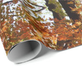 Abstract herfst-seizoensvaartuig voor de mantel- o cadeaupapier (Rol Hoek)