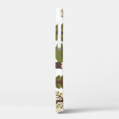 Abstract herfstbos naadloos patroon Case-Mate iPhone case (Achterkant / Links)