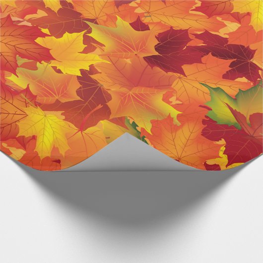 Abstract herfstpatroon cadeaupapier (Hoek)