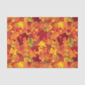 Abstract herfstpatroon tissuepapier (Voorkant)
