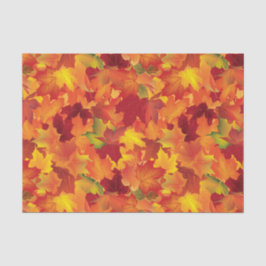 Abstract herfstpatroon tissuepapier