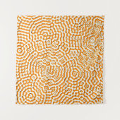 Abstract herhalend, eindeloos naadloos structuurwa wandkleed (Voorkant)