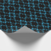 Abstract Herhalend Patroon Geometrische Eclipse Li Cadeaupapier (Hoek)