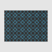 Abstract Herhalend Patroon Geometrische Eclipse Li Tissuepapier (Voorkant)