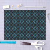 Abstract Herhalend Patroon Geometrische Eclipse Li Tissuepapier (Craft)