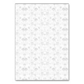 Abstract herhalend patroon van gestileerde vormen  kaart (Achterkant)