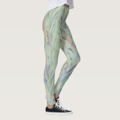 Abstract Herringbone - fern Leggings (Rechts)