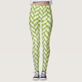 Abstract herringbone in griekenland leggings