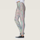 Abstract herringbone — roos/breed leggings (Links)