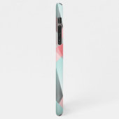  Abstract Heup Geometrische Pastel Kunstpatroon iPhone Hoesje (Linkerkant)