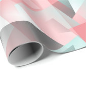 Abstract Heup Modern Geometrisch Kunstpatroon Cadeaupapier (Rol Hoek)