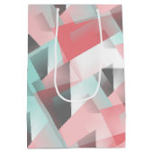 Abstract Heup Modern Geometrisch Kunstpatroon Medium Cadeauzakje (Achterkant)