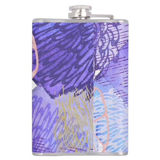 Abstract Heupfles (Achterkant)