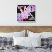 Abstract Hidden Harmony Canvas Afdruk (Insitu (Slaapkamer))