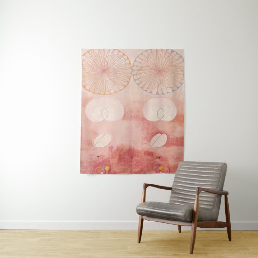 Abstract Hilma af Klint – de tien grootste nummer Wandkleed (In situ)