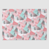 Abstract Hip Modern Geometric Mosaic Art Pattern Tissuepapier (Voorkant)